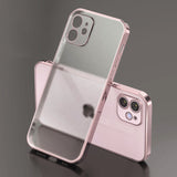 coque protection iPhone 11 12 13 Pro Max Mini XR X XS 7 8 Plus SE 2  face arrière transparente - EcoJoy