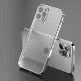 coque protection iPhone 11 12 13 Pro Max Mini XR X XS 7 8 Plus SE 2  face arrière transparente - EcoJoy
