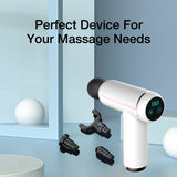 pistolet de Massage à Percussion Portable avec écran LCD, masseur pour le corps, le cou, les tissus profonds, Relaxation musculaire, soulagement de la douleur - EcoJoy