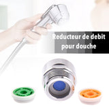 Pack limiteur de débit d'eau pour tete de douche et robinet 4L, 6L ,9L salle de bain - EcoJoy
