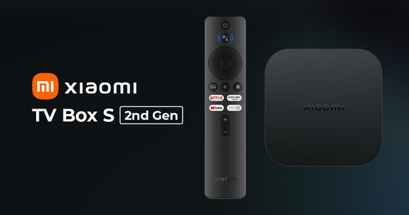 Xiaomi Mi Smart TV Box S 4K HDR Android TV Streaming Media Player and Google Assistant smart TV MiBox S - EcoJoy