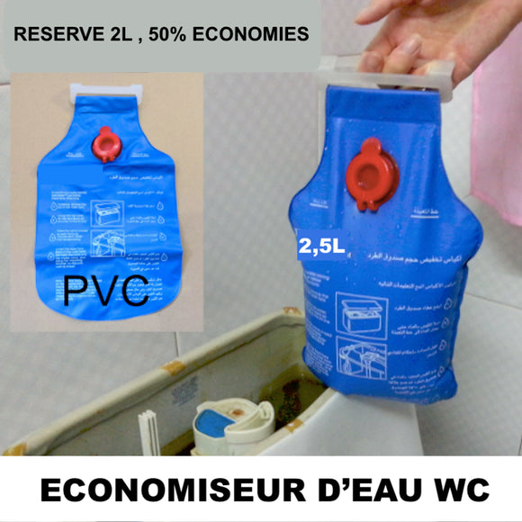 ECONOMISEUR Chasse d'Eau  WC 50% - EcoJoy