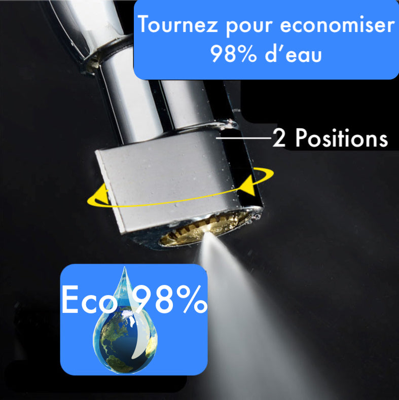 Aérateur économique d'eau EcoVand PRO 4 l/min