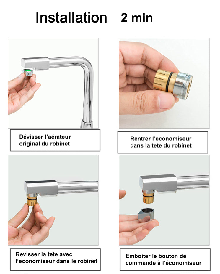 Installer un économiseur d'eau sur son robinet - Altered:Nozzle 98