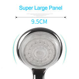 LED Shower Head 3 Colors Handheld  Temperature Control Watering water saver high pressure - EcoJoy