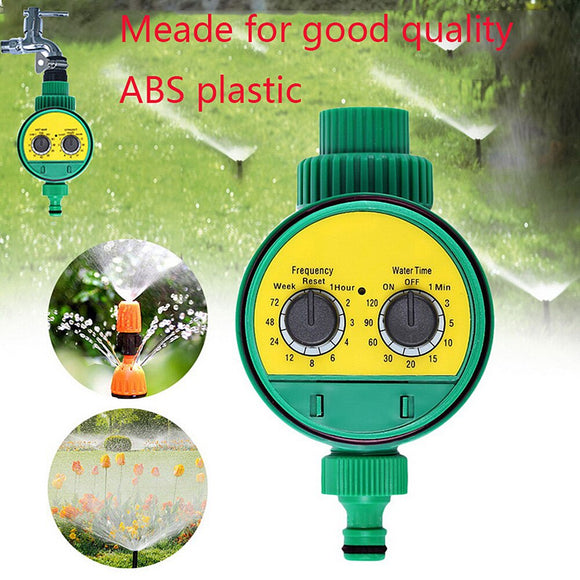 Automatic Irrigation Watering Timer Hose Faucet Timer Outdoor Waterproof Automatic On Off LCD Display Smart Controller - EcoJoy