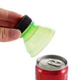 Reusable Plastic Beer Water Dispenser Lid Protector Caps Cover Bottle Top Soda Saver Can Cap - EcoJoy