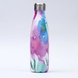 Creative Floral Thermos Flask Stainless Steel Water Bottle Leakproof Gym Sport Drink Bottle For Water Cool Insulated Cup Mug - EcoJoy