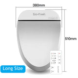 EcoFresh smart toilet seat electric bidet cover clean dry seat heating wc intelligent toilet seat cover LCD display - EcoJoy