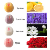 Bath Aroma Filter Shower Head Vitamin/Lemon/Lavender/Rose/Jasmine Fragrance Ion Mineral Beads Saving Water Shower Head - EcoJoy