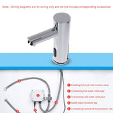 Bathroom Automatic Infrared Sensor Sink Faucet Touchless Basin Water Tap Deck Mounted - EcoJoy