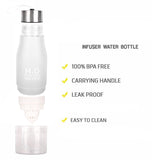 650ML  bouteille citron   Sport plein air léger voyage infuseur jus fruits pulpe bouteilles d'eau pour boire sain - EcoJoy