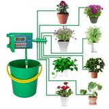 Arroseur programateur automatique plantes système de Kits d'arrosage d'irrigation goutte à goutte à la maison Micro avec le contrôleur intelligent pour le jardin, bonsaï utilisation d'intérieur - EcoJoy