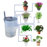 Arroseur programateur automatique plantes système de Kits d'arrosage d'irrigation goutte à goutte à la maison Micro avec le contrôleur intelligent pour le jardin, bonsaï utilisation d'intérieur - EcoJoy