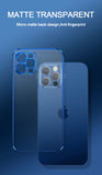 coque protection iPhone 11 12 13 Pro Max Mini XR X XS 7 8 Plus SE 2  face arrière transparente - EcoJoy