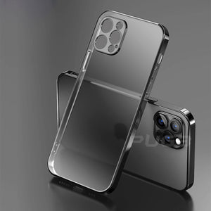 coque protection iPhone 11 12 13 Pro Max Mini XR X XS 7 8 Plus SE 2  face arrière transparente - EcoJoy