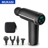 pistolet de Massage à Percussion Portable avec écran LCD, masseur pour le corps, le cou, les tissus profonds, Relaxation musculaire, soulagement de la douleur - EcoJoy